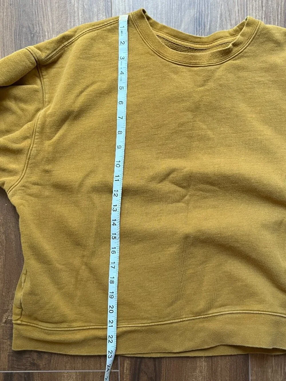 Girlfriend Collective 50/50 classic sweatshirt sycamore athleisure loungewear